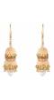 Pool Of Glowing EMraldPearly Jhumka