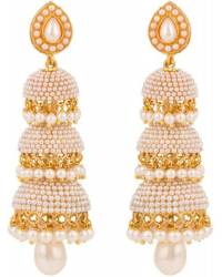 Buy Online Royal Bling Earring Jewelry Polki Meenakari Earrings Jewellery RAE0166