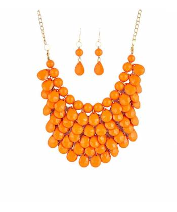 Coral Mania Necklace Set