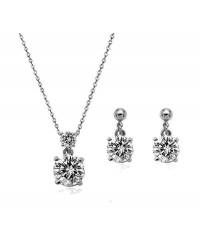 Buy Online Crunchy Fashion Earring Jewelry Crystal Diamante Rhinestone Triple Line Choker Jewellery CFN0763
