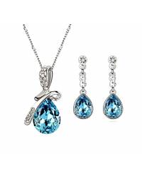 Buy Online Crunchy Fashion Earring Jewelry Hirnya Oxidized Silver Earrings Jewellery CFE1428