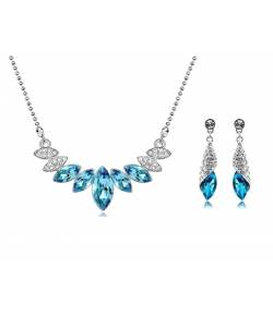 Austrain Crystal Necklace Set