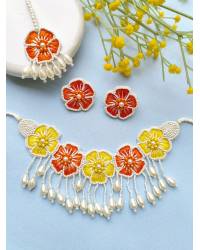 Buy Online Crunchy Fashion Earring Jewelry Polaris Pendant Necklace Jewellery CFN0677