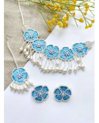 Buy Online Crunchy Fashion Earring Jewelry white Tassel Earrings  Jewellery CFE1180