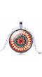 Oxidised Multicolor Antique Design Necklace Set CFS0414