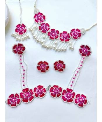 Pink Blossom haldi Set CFS0506