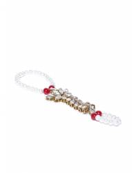 Buy Online Crunchy Fashion Earring Jewelry SwaDev Gold-Toned Star Charm Mangalsutra Bracelet SDJB0031 Bracelets & Bangles SDJB0031
