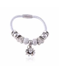 Buy Online Crunchy Fashion Earring Jewelry SwaDev Gold-Toned Star Charm Mangalsutra Bracelet SDJB0031 Bracelets & Bangles SDJB0031