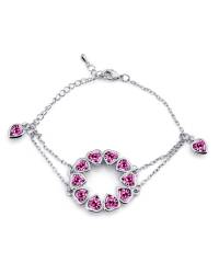 Buy Online Crunchy Fashion Earring Jewelry Shiny Blue Love Pendant Jewellery CFN0533