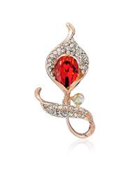 Buy Online Crunchy Fashion Earring Jewelry Zircon Drops Multi stand Necklace Jewellery CFN0626