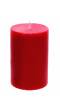 Unscented  Red  Pillar Candle (Pack  of  -3)