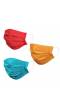 2 Ply/ Layer Reusable/Washable Multicolor Cotton Face Mask for Men and Women- Pack of 3 CFMSK0009