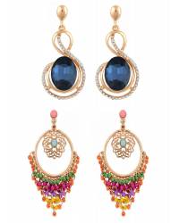 Buy Online Crunchy Fashion Earring Jewelry Handmade Cloud& Rainbow Acrylic Earrings  Drops & Danglers CFE2113