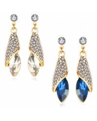 Buy Online Crunchy Fashion Earring Jewelry CFTR0004 Drops & Danglers CFTR0004