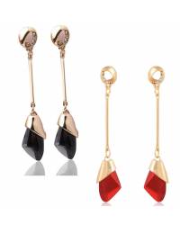 Buy Online Crunchy Fashion Earring Jewelry Plain Golden Hoops Earrings  Jewellery CFE1379