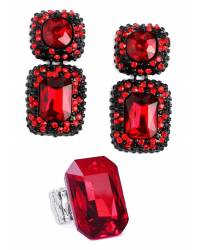 Buy Online Crunchy Fashion Earring Jewelry CFE1981 Drops & Danglers CFE1981