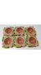 Amroha Crafts 6 Pcs Big Diya Set of Clay Handmade Diya 003