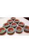 Amroha Crafts 10 Pcs Diya Set of Clay Handmade Diya 05