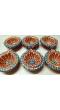 Amroha Crafts 10 Pcs Diya Set of Clay Handmade Diya 05