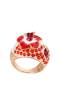 Red Aaa Cubic Zirconia Ad Rings