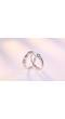 2PCS Couples Forever Stainless Steel Ring