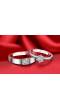 2PCS Couples Rings Stainless Steel Ring