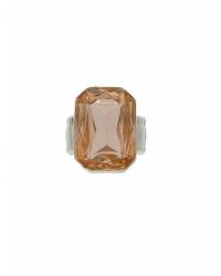 Buy Online Crunchy Fashion Earring Jewelry Twin Heart Brooch Jewellery CFBR0010