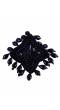 Beautiful Black Boho beaded Handmade Ring CFR0520  2