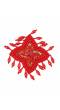 Beautiful Red Boho beaded Handmade Ring CFR0522
