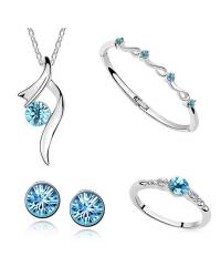 Buy Online Royal Bling Earring Jewelry Oxidized German Silver White Jhumka Earrings RAE0596 Jewellery RAE0596