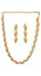 Gold Plated Chain & Earring Set 