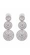 Elegant Designer American Diamond Necklace Set With Earrings CFS0400