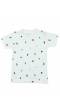 Wonder Kids White Printed Pure Cotton T-shirt for Boys