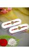 Crunchy Fashion Fancy Ganpati Rakhi Set Pack Of 2 CFRKH0042