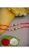 Crunchy Fashions Fancy Rakhi with Roli Chawal Tilak Set- Pack of 2 CFRKH0055