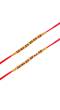 Crunchy Fashions Fancy Rakhi Set- Pack of 2 CFRKH0058