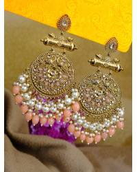 Buy Online Crunchy Fashion Earring Jewelry Gold Plated Heart Shape Stud Earrings  Drops & Danglers CFE1310