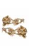 Traditional Gold Plated Kundan & Perl layered Earrings RAE0617