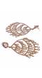 Rose gold Drop & Dangler Earrings RAE0703 