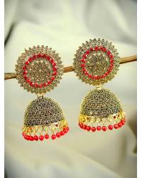 Buy Online Crunchy Fashion Earring Jewelry Gold Plated Party Wear Orange Crystal Necklace With Earrings Jewellery CFS0241
