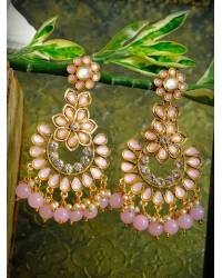 Buy Online Crunchy Fashion Earring Jewelry Hamsa Evil Eye Drop Earrings - Handmade Beaded Danglers for Drops & Danglers CFE2067