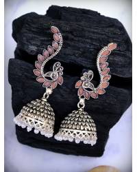 Buy Online Crunchy Fashion Earring Jewelry Multi Color Metal Floral Long Dangle Earrings  Jewellery CFE1238