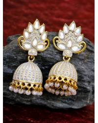 Buy Online Crunchy Fashion Earring Jewelry Gold Plated Red Crystal Drop Earring  Jewellery CFE1094
