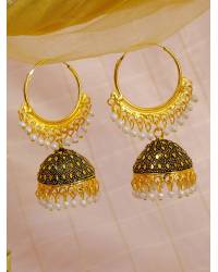 Buy Online Royal Bling Earring Jewelry Crunchy Fashion Gold-plated Long Peacock Royal Blue Pearl Enamel Dangler Earrings RAE2016 Earrings RAE2016