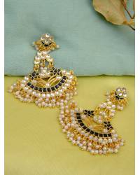 Buy Online Crunchy Fashion Earring Jewelry Boho Purple Beaded Tassel Earrings for Women/Girl' Drops & Danglers CFE1882