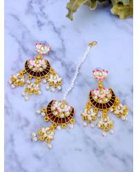 Buy Online Crunchy Fashion Earring Jewelry Unique 'Evil Eye' Beaded Stud Earrings for Women/Girls Drops & Danglers CFE2020