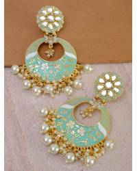 Buy Online Crunchy Fashion Earring Jewelry Pink Flower Stud Earrings For Women & Girls Drops & Danglers CFE2015