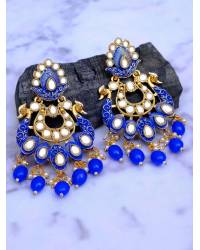 Buy Online Royal Bling Earring Jewelry German Silver Black Jhumka Earrings RAE0670 Jewellery RAE0670