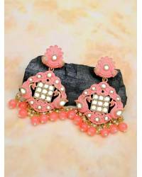 Buy Online Crunchy Fashion Earring Jewelry Blue Beaded Tassel Earrings Jewellery CFE1484