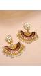 New Collection Of Chandbali Earrings Gold-  Plated  Colour RAE1251